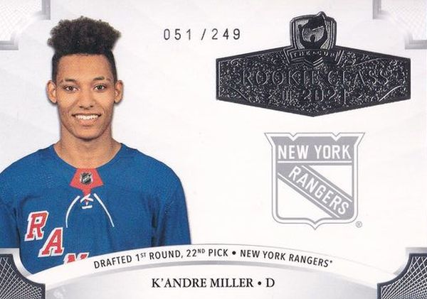 insert RC karta K´ANDRE MILLER 20-21 UD The CUP Rookie Class 2021 /249